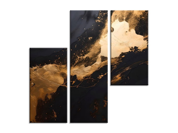 Wallity MXA10 Set de 3 Pinturas Decorativas en Lienzo Multicolor